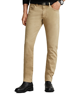 Polo Ralph Lauren Knit-like 5-pocket Sullivan Slim Pant In Boating Khaki