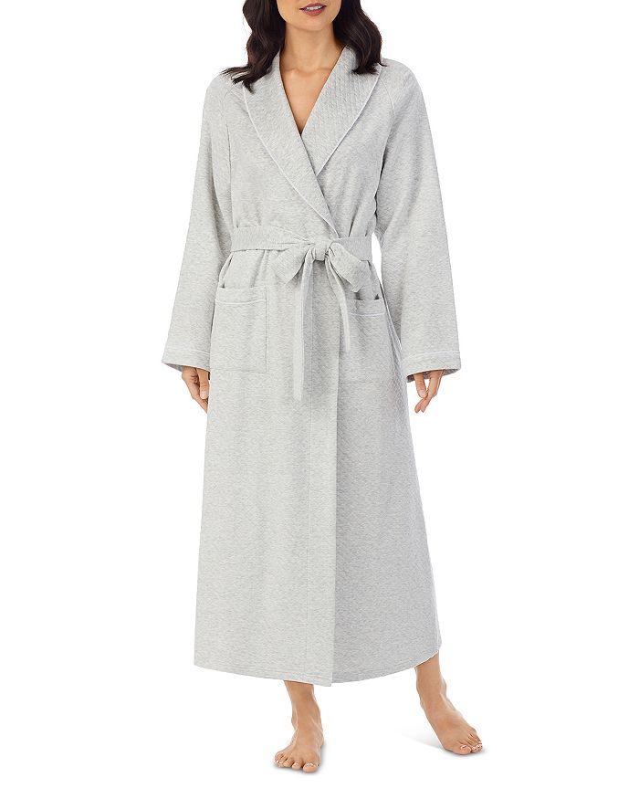 Blue Heaven Cotton Knit Long Nightgown - Eileen West