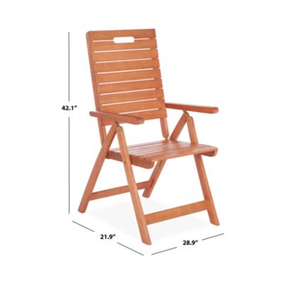 Rence Outdoor Folding Chair, Set of 2
