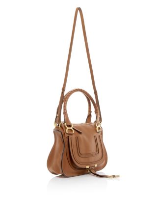 Marcie Small Leather Satchel