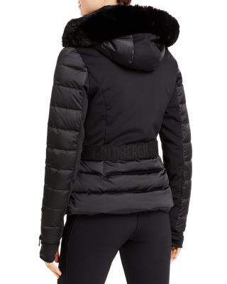 San Louis Faux Fur Trim Jacket, Glow Ski Half Zip Top & Pippa Belted Pants