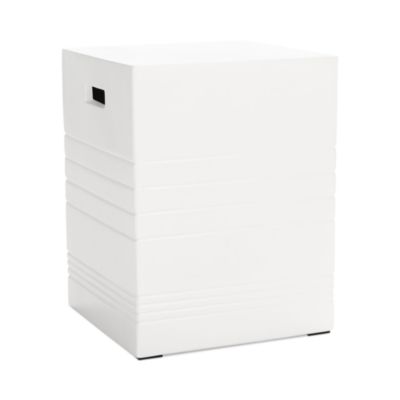 Deidara Outdoor Concrete Accent Table