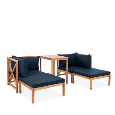 Ronson Five Piece Outdoor Sectional Set