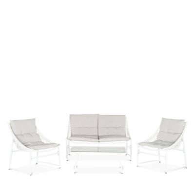 Safavieh - Berkane 4 Piece Outdoor Living Set