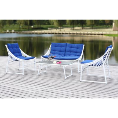 Berkane 4 Piece Outdoor Living Set