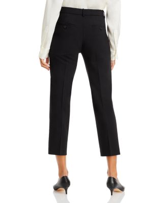Treeca Wool-Blend Cropped Pants