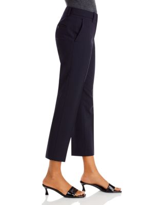 Treeca Wool-Blend Cropped Pants