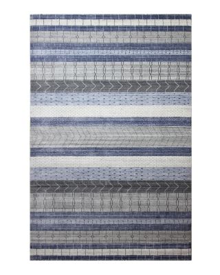Bashian Terrain I167-BLN26 Area Rug, 5'6 x 8'6