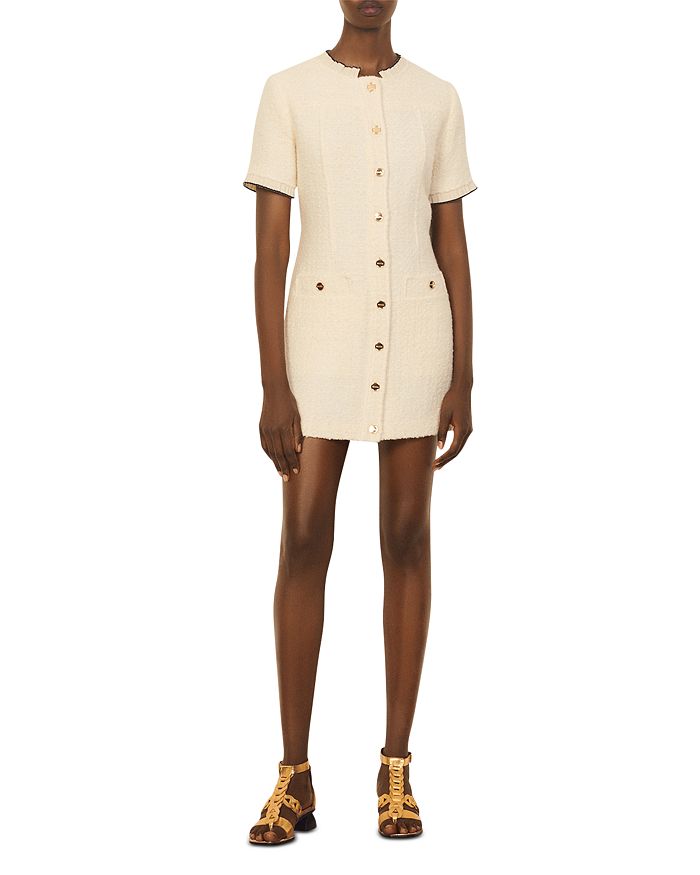 Sandro Molly Patch Pocket Dress | Bloomingdale's
