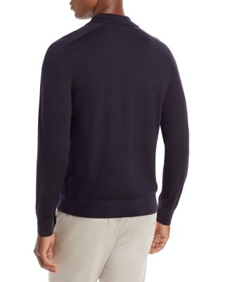Regal Wool Long Sleeve Polo Shirt