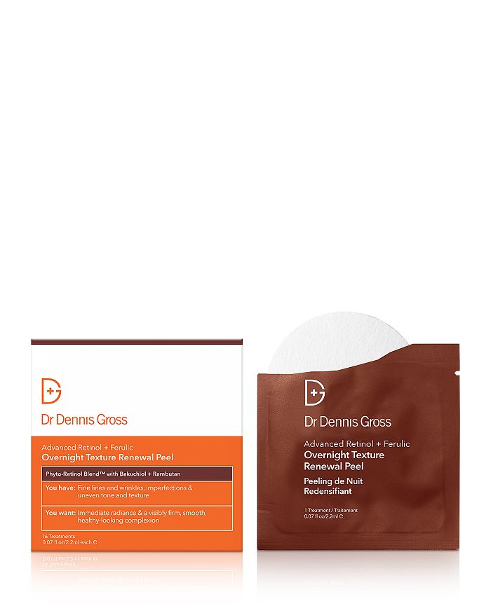 Dr. Dennis Gross Skincare - Advanced Retinol + Ferulic Overnight Texture Renewal Peels
