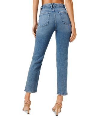 good american vintage straight leg jeans