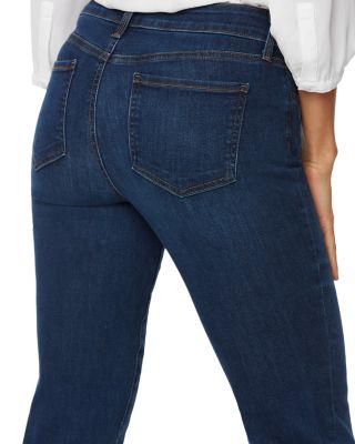 Marilyn High Rise Straight Jeans in Quinn