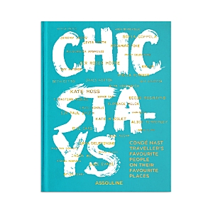 Assouline Publishing Chic Stays Hardcover Book In Blue