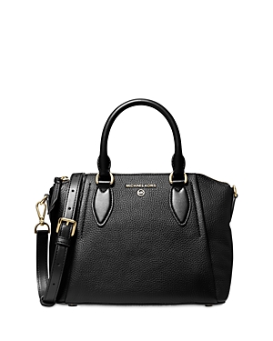 MICHAEL MICHAEL KORS SIENNA MEDIUM LEATHER MESSENGER BAG,30F1G4SM2L