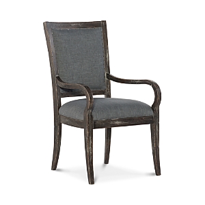 Hooker Furniture Beaumont Upholstered Arm Chair In Dark Gray