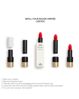 Rouge Herm&amp;egrave;s Matte Lipstick &amp; Refill