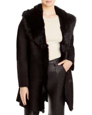 HiSO - Sancy Toscana Trimmed Shearling Coat