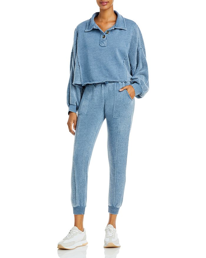 Vintage Havana Cropped Henley Sweatshirt & Jogger Pants Bloomingdale's