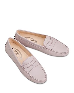 Tod's Women's City Gommino Driving Shoes In Pale Pink