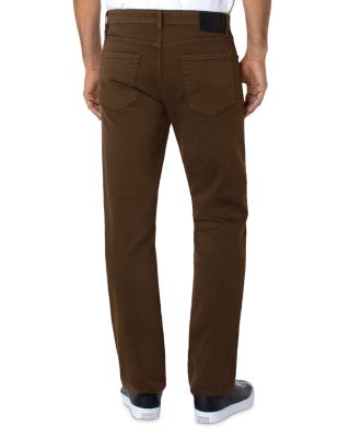 Regent Relaxed Straight Jeans in Tobacco