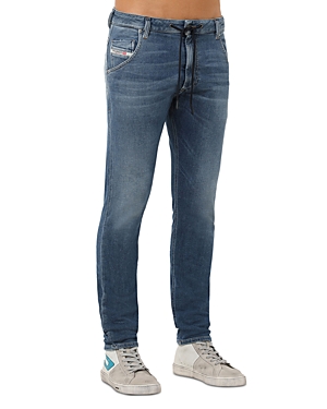 Diesel Krooley Y T Straight Slim Fit Jogg Jeans in Denim