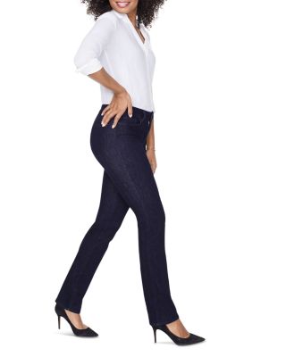 Marilyn High Rise Straight Jeans in Quinn