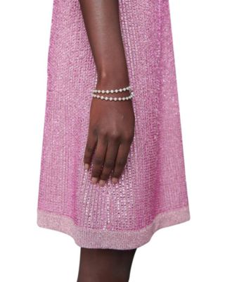 Sterling Silver Boule Toggle Necklace