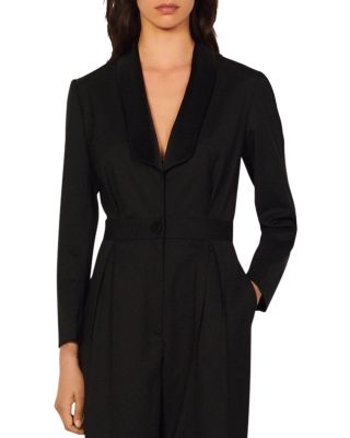 Sandro - Deep V Neck Jumpsuit