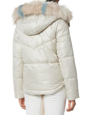 cream down jacket womens