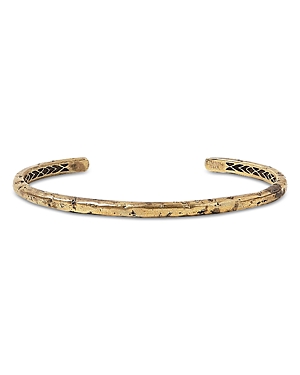 Shop John Varvatos Collection Men's Brass Artisan Cuff Bracelet