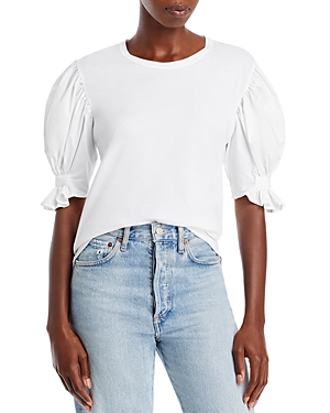 A.l.c. Constance Cotton Puff Sleeve Tee