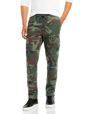 camouflage slim fit pants