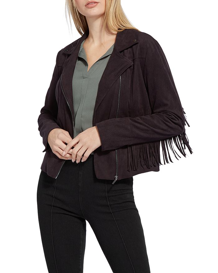 Lysse Lysse Spiced Fringe Moto Jacket Bloomingdale s