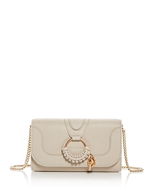 SEE BY CHLOÉ SEE BY CHLOE HANA LEATHER CHAIN WALLET,S20SP912305