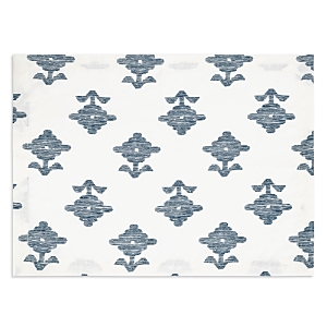 Shop Matouk Rubia Placemats, Set Of 4 In Navy