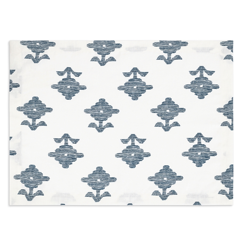 Matouk Rubia Linen Placemats, Set Of 4 In Navy