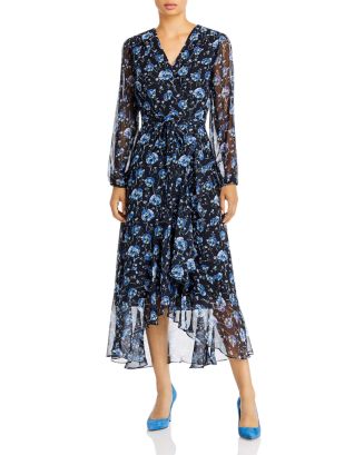 Sam Edelman Midnight Floral Midi Dress | Bloomingdale's