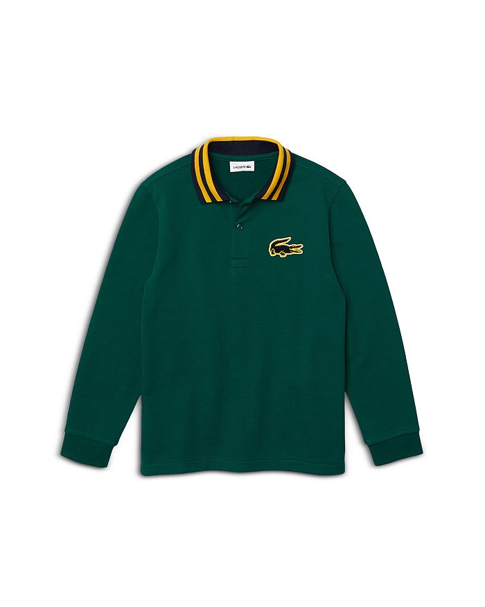 Lacoste Boys' Long Sleeve Polo Shirt - Little Kid, Big Kid