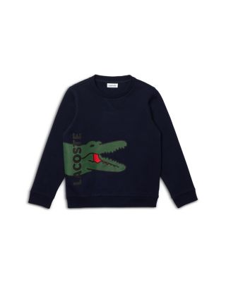 Lacoste big logo sweatshirt sale