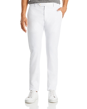 Zanella Noah Slim Fit Tech Pants In White