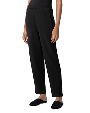 Eileen Fisher Tapered Ankle Pants In Black