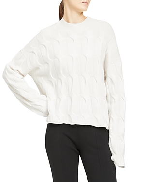 Theory Cashmere Cable Knit Sweater