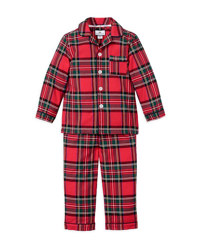 PETITE PLUME UNISEX IMPERIAL TARTAN FLANNEL PAJAMA SET - BABY, LITTLE KID, BIG KID,WPJIT