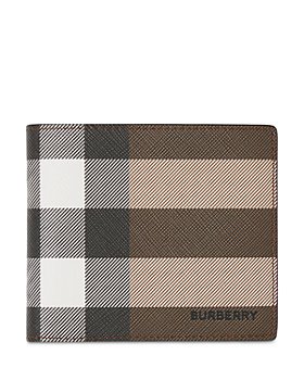 Burberry - Check International Bifold Wallet