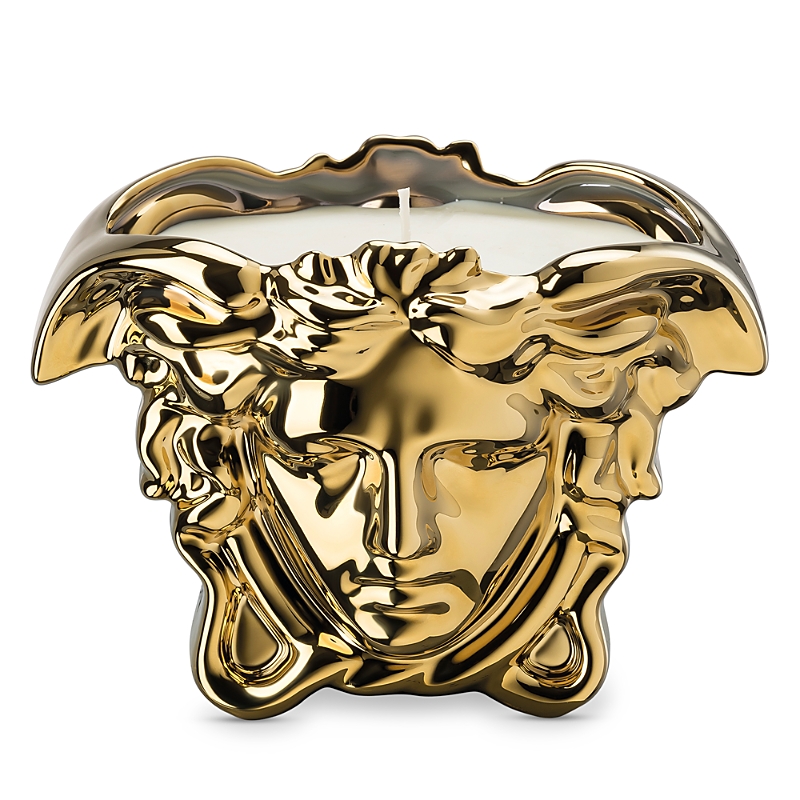 Versace Medusa Grande Scented Candle In Gold