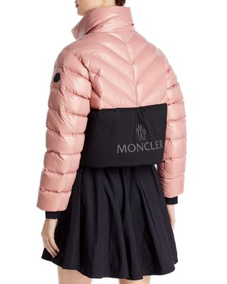 black and pink moncler jacket