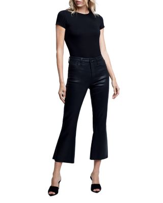 Kendra High Rise Cropped Flared Jeans