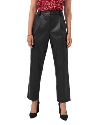 vince leather moto pants