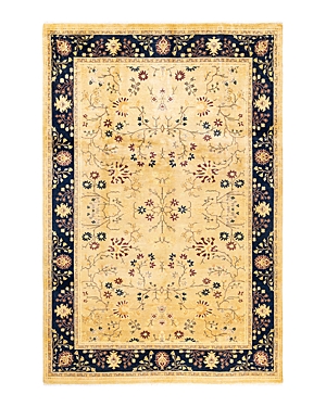 Bloomingdale's Mogul M1404 Area Rug, 6' X 9' In Gold